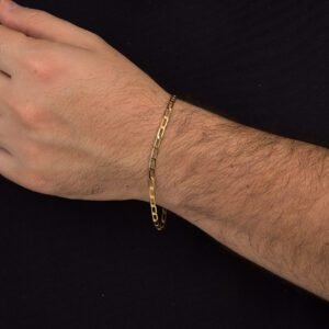 Pulseira masculina cartier