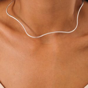 Choker Rígida Estrela - Prata