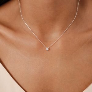 Colar Ponto de Luz - Prata 925