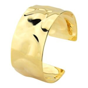 Meio Bracelete Liso com Detalhes